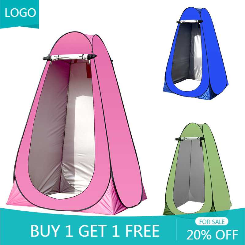 Camping Shower Tent Portable - Портативная складная палатка для уединения, водонепроницаемая,