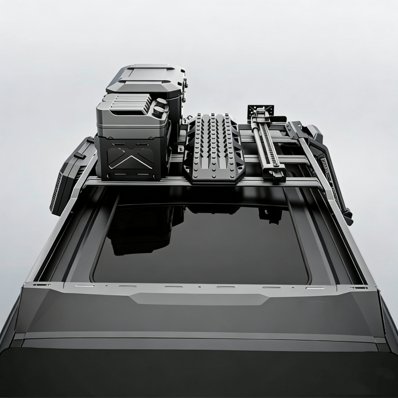 Overland Roof Rack Platform - Высококачественный усиленный алюминиевый багажник-платформа из углеродистой