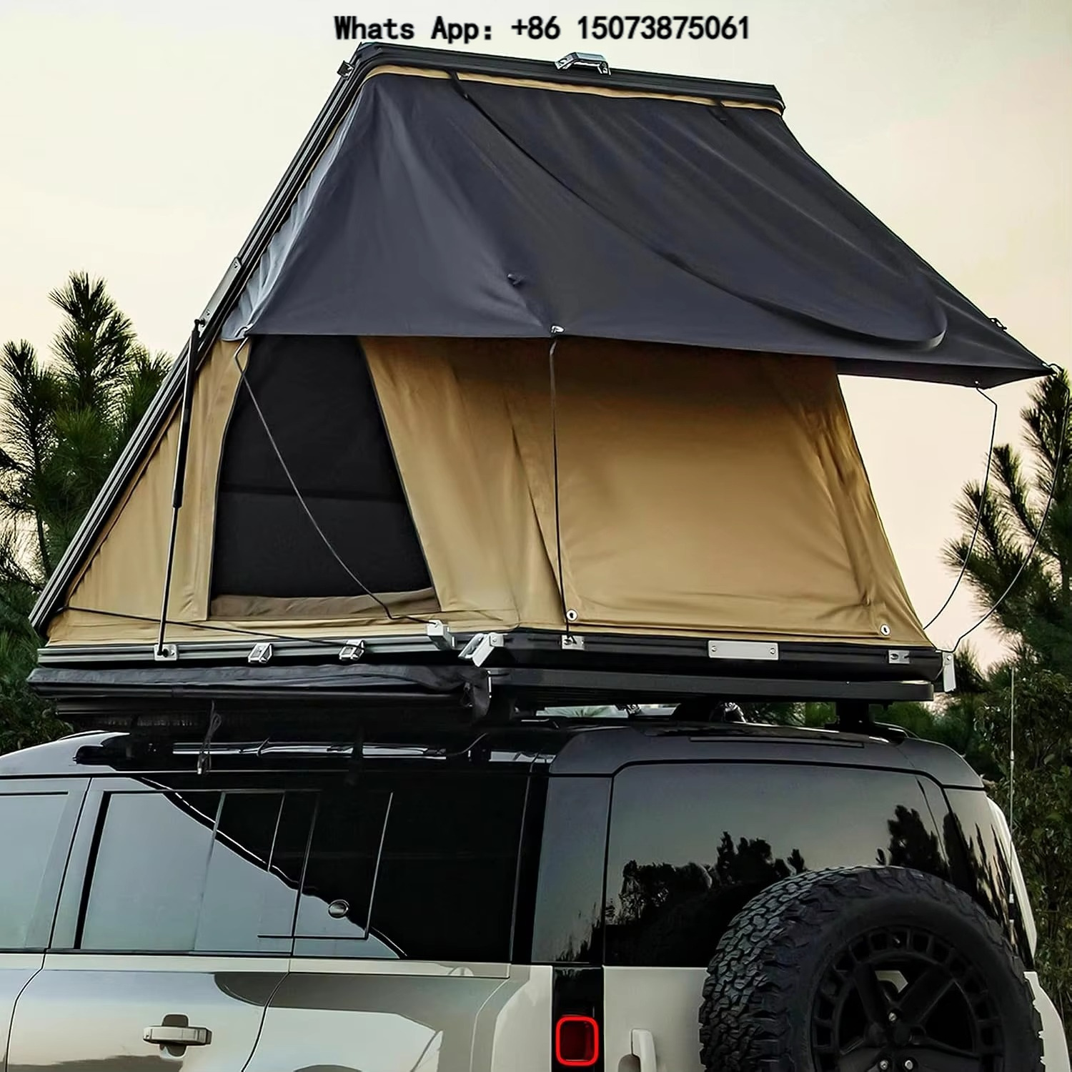 Roof Top Tent Ladder Telescopic - Прочный палаточный тент для установки на