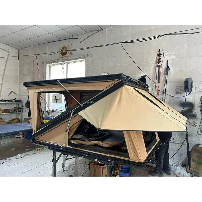 Roof Top Tent Hard Shell 2 Person - Палатка на крышу автомобиля, треугольная, жесткая,