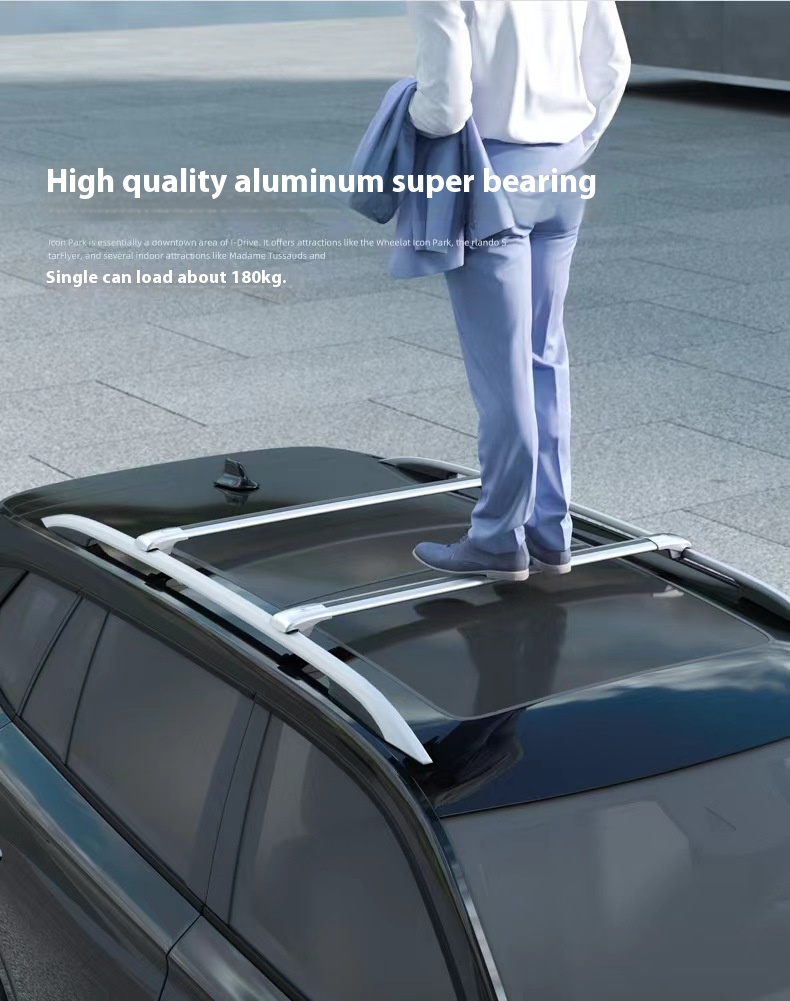 Roof Rack Crossbar Aluminum - Универсальная багажная полка для внедорожника, дорожная