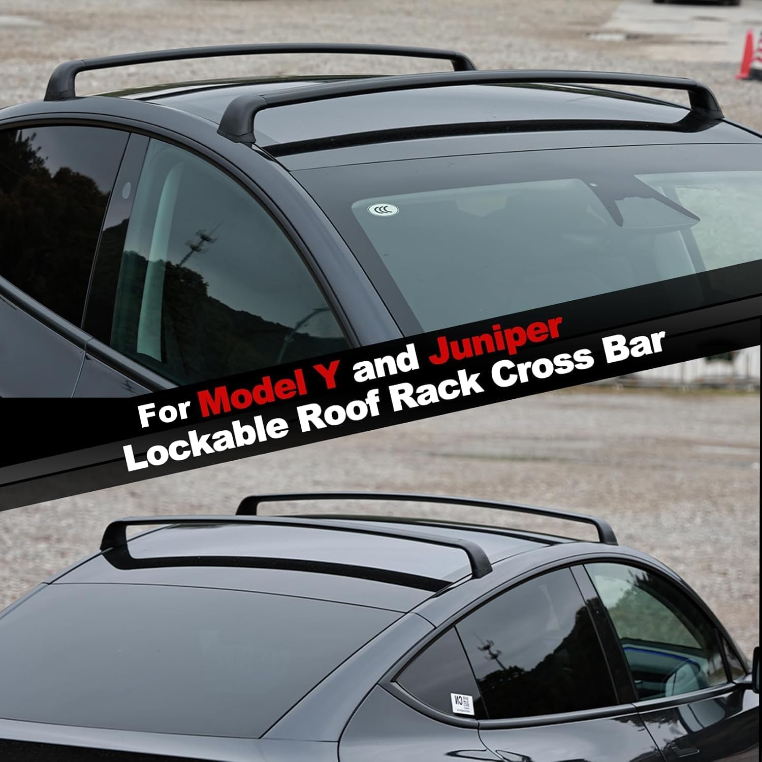 Roof Rack Crossbar Aluminum - Багажник на крышу для Tesla Model