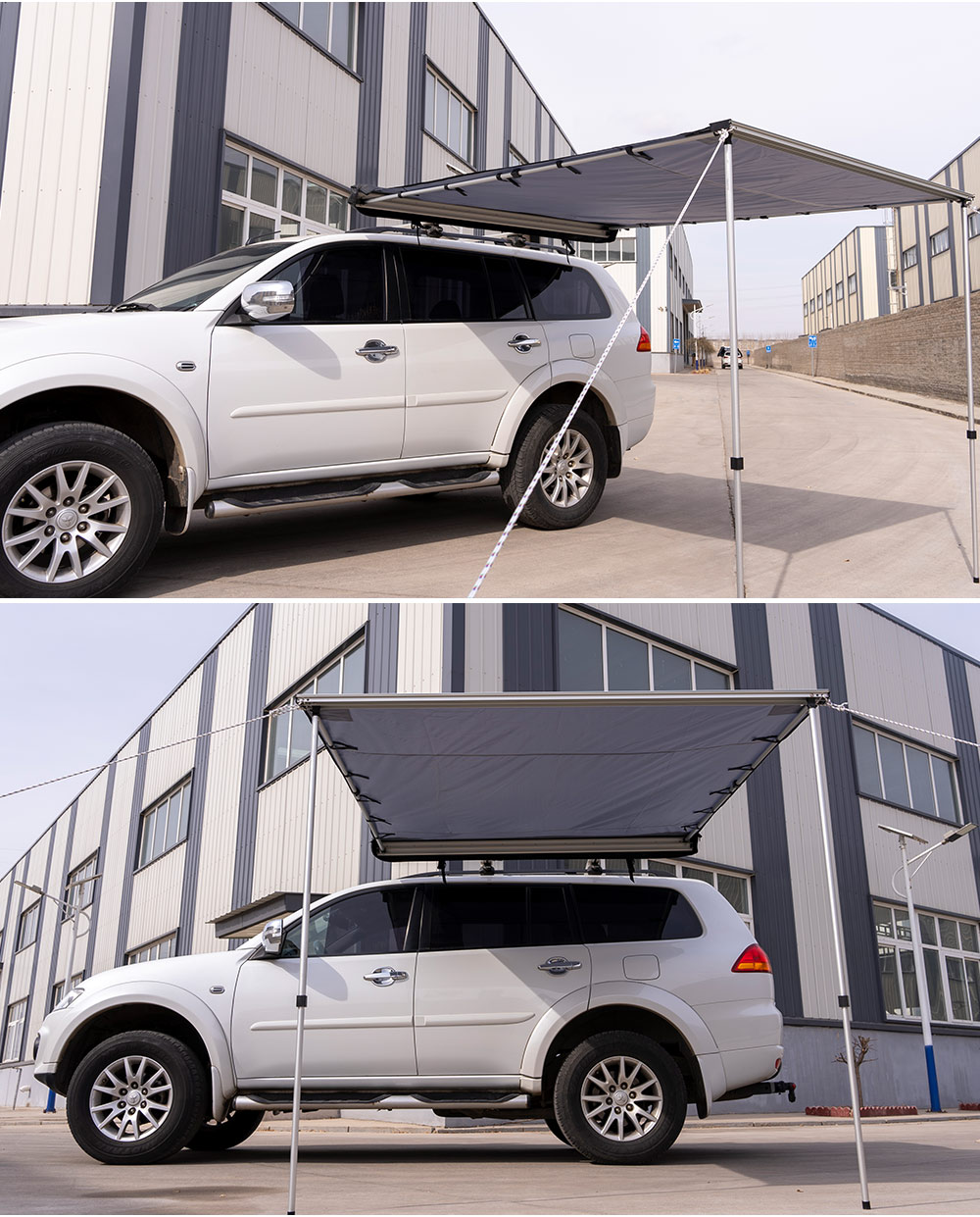 Новый прицеп-кемпер для пикапа – обзор и цена Car Awning 2.5M X 2.5M