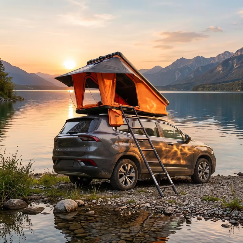 Сверхбольшая палатка на крышу  – обзор и цена Roof Top Tent Mattress