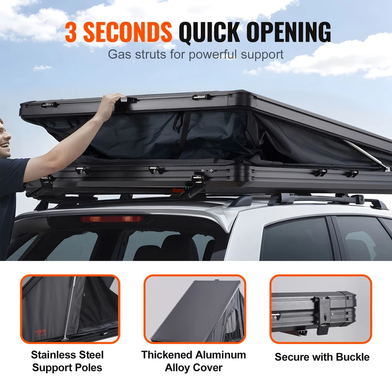 Горячая распродажа от производ – обзор и цена Roof Top Tent Ladder Telescopic