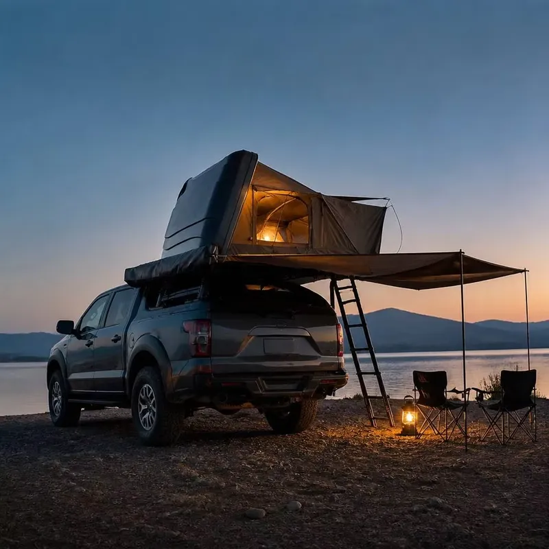 Надежная палатка для установки – обзор и цена Roof Top Tent Ladder Telescopic