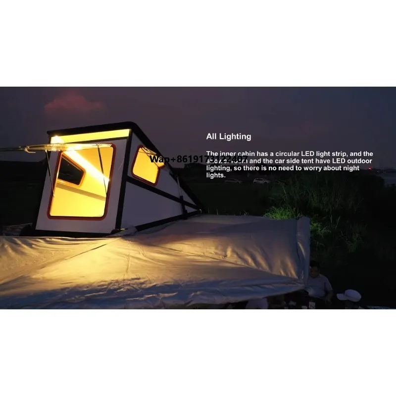 Новая двухместная автоматическ – обзор и цена Roof Top Tent Hard Shell 2 Person