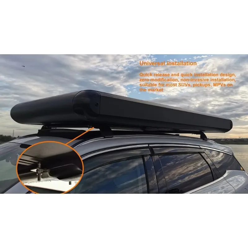 Новая двухместная автоматическ – обзор и цена Roof Top Tent Hard Shell 2 Person