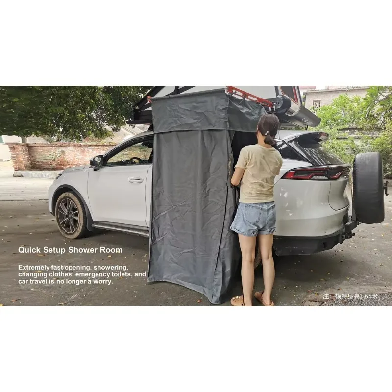 Новая двухместная автоматическ – обзор и цена Roof Top Tent Hard Shell 2 Person