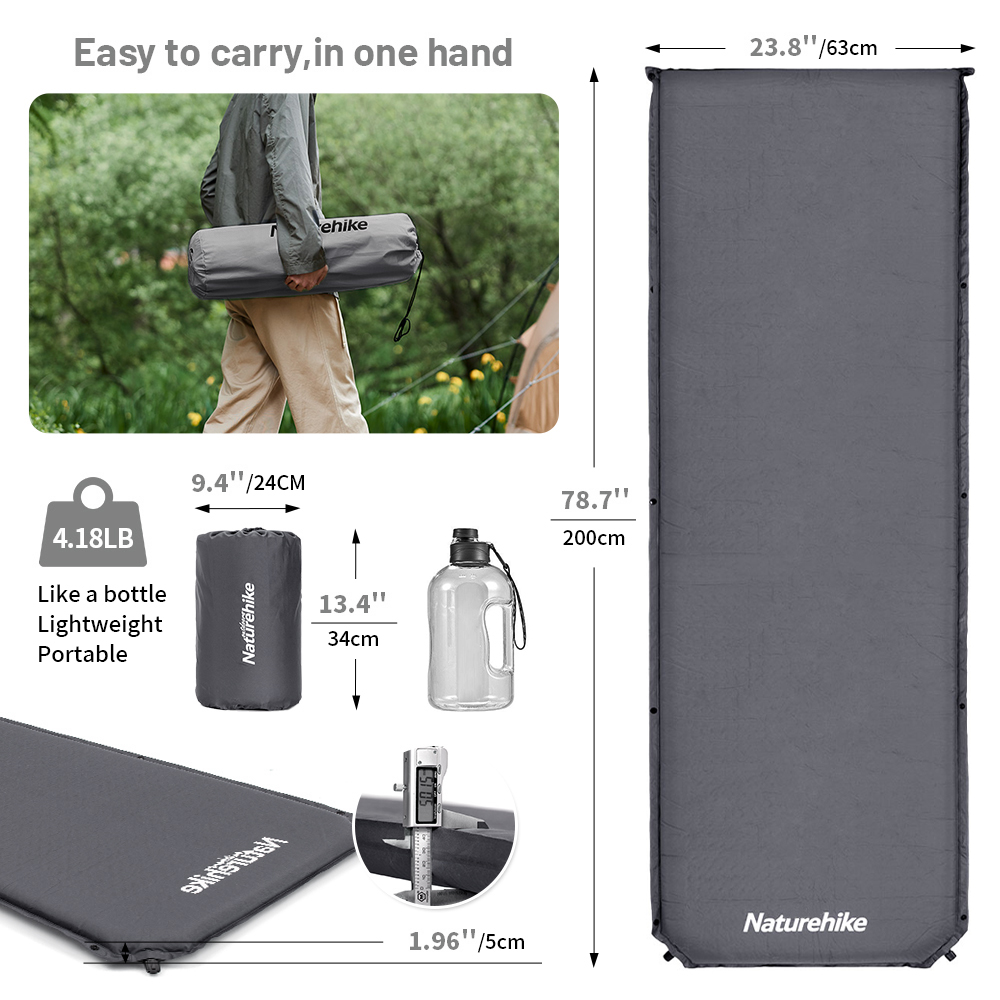 Naturehike Надувной Матрас Воз – обзор и цена Roof Top Tent Mattress