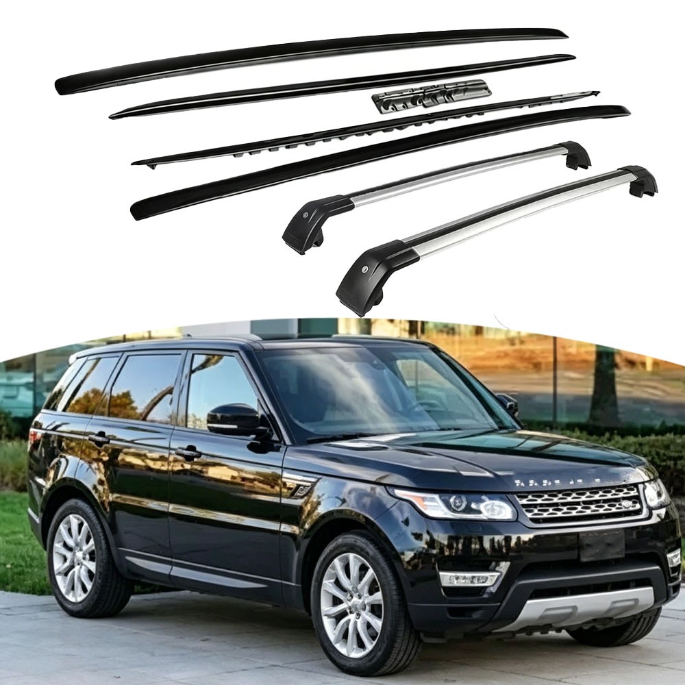 Комплект из 4 черных алюминиев – обзор и цена Roof Rack Crossbar Aluminum
