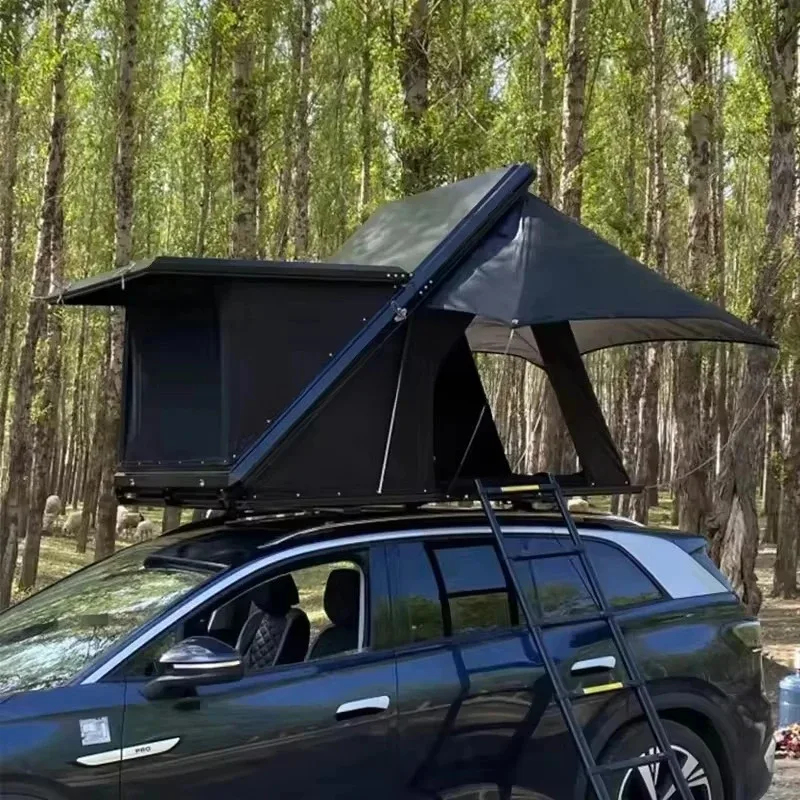Жесткий автомобильный тент-нав – обзор и цена Roof Tent Hardshell Aluminum