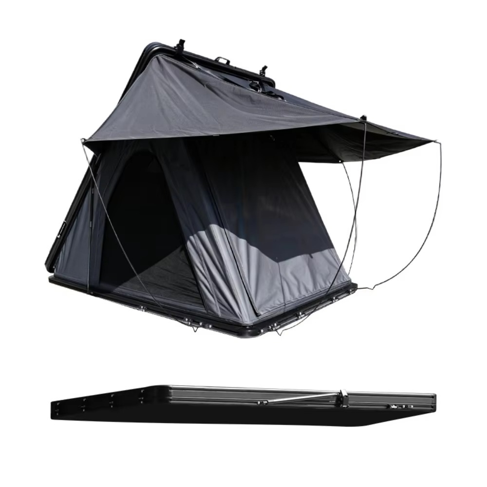 Ветроустойчивая палатка на кры – обзор и цена Roof Top Tent Ladder Telescopic