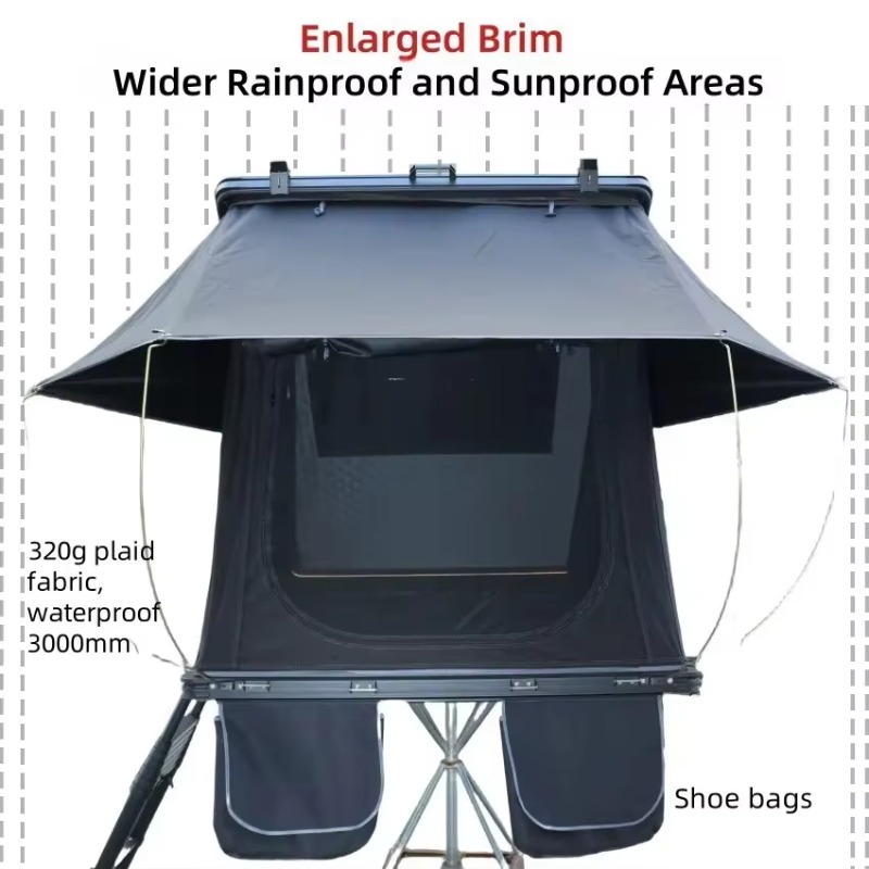 Палатка на крышу автомобиля 2- – обзор и цена Roof Tent Hardshell Aluminum