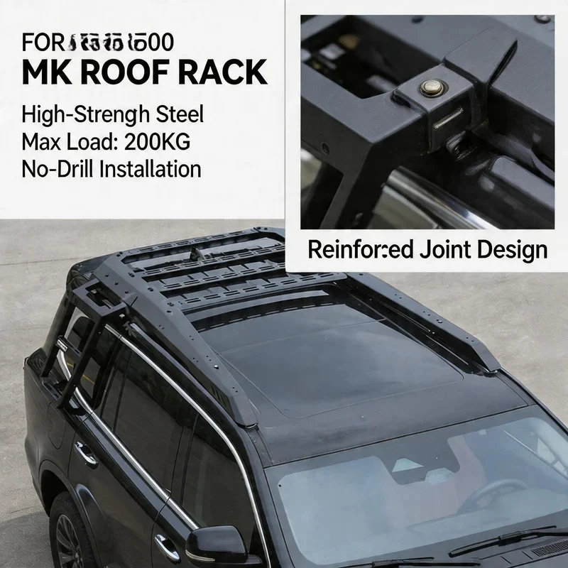 Бестселлер KQX: Усиленная алюм – обзор и цена Overland Roof Rack Platform