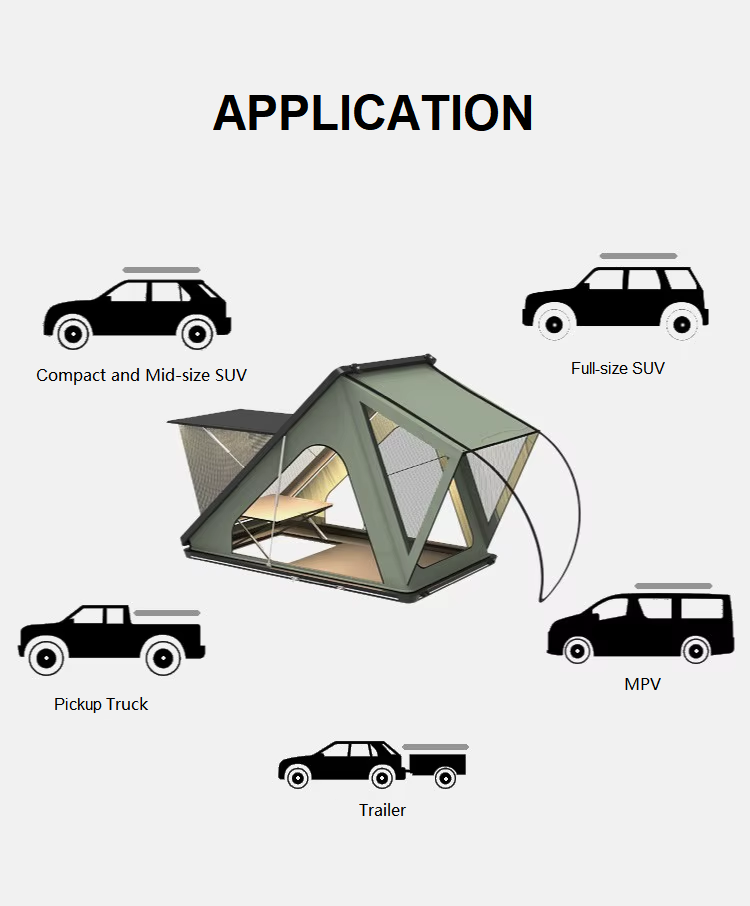 С Skylight |   Стол |   Палатк – обзор и цена Roof Tent Hardshell Aluminum
