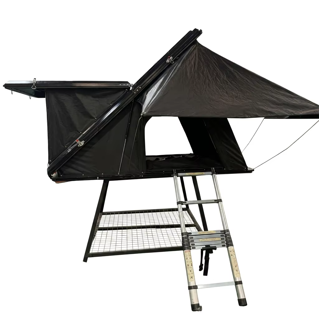 Палатка для кемпинга на крыше  – обзор и цена Roof Top Tent Ladder Telescopic