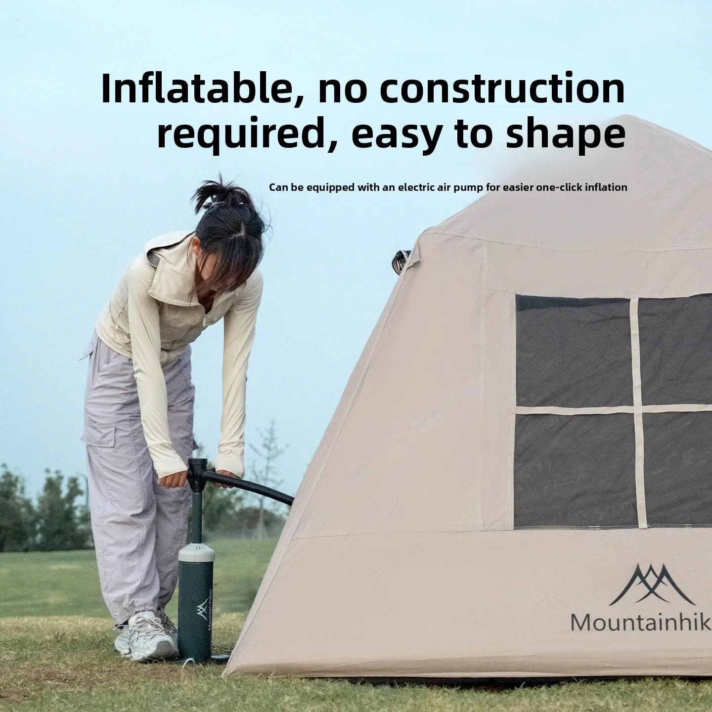 Автоматическая надувная палатк – обзор и цена Camping Shower Tent Portable