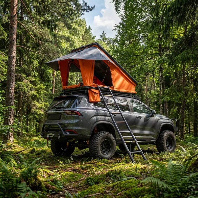 Палатка на крышу внедорожника, – обзор и цена Roof Top Tent Mattress