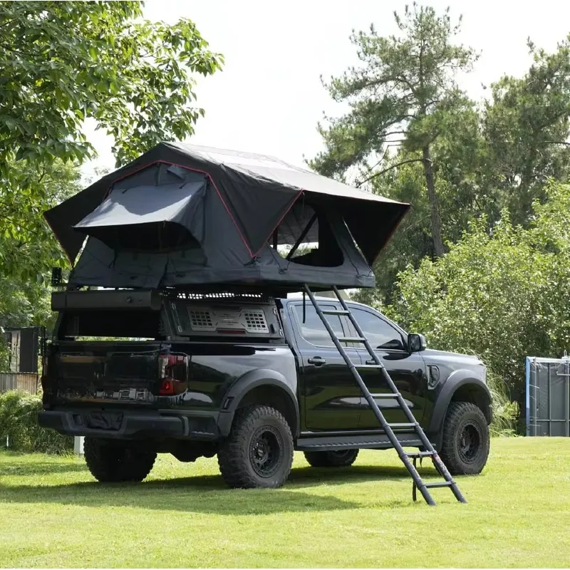 Палатка на крышу автомобиля из – обзор и цена Roof Top Tent Soft Shell 3 Person