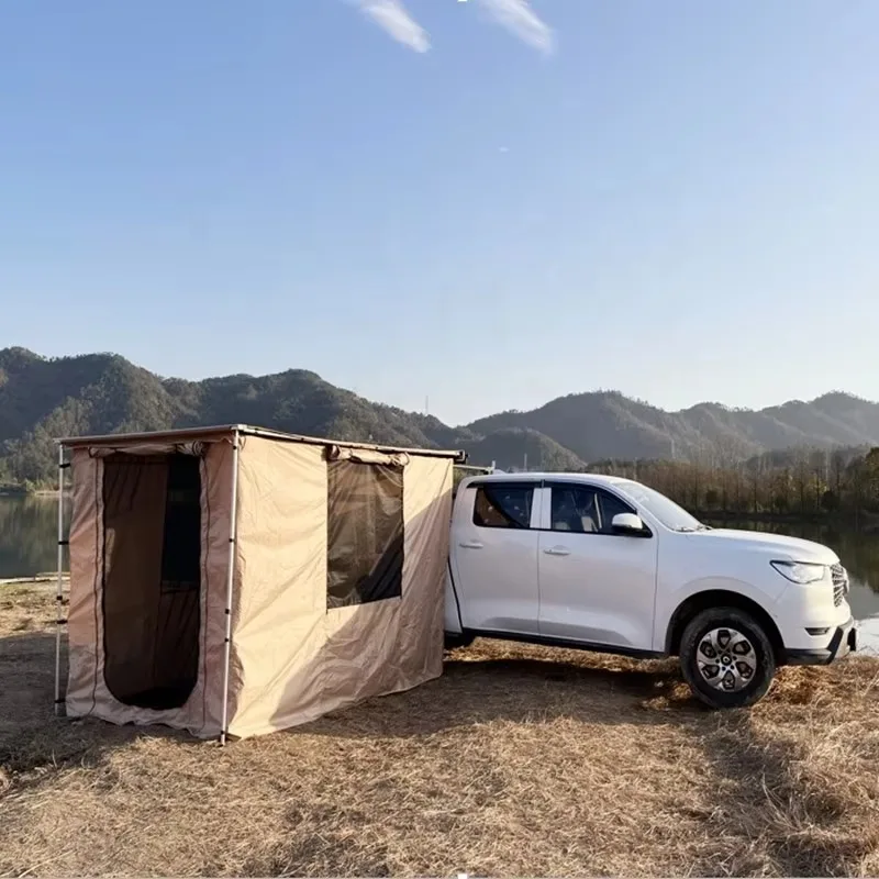 Лучший тент-навес для кемпинга – обзор и цена Car Awning 2.5M X 2.5M