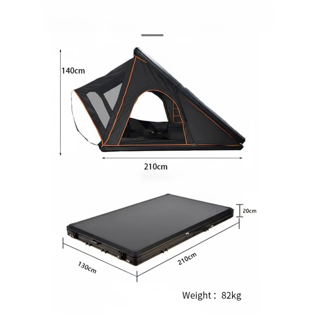 Палатка на крышу автомобиля из – обзор и цена Roof Tent Hardshell Aluminum