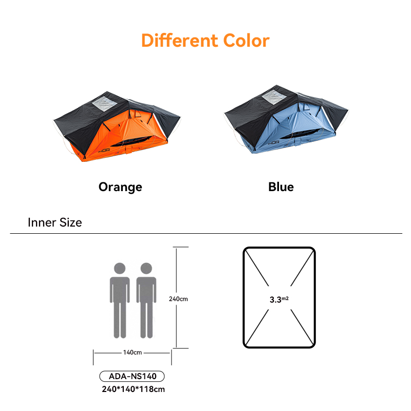 Палатка для кемпинга на крышу  – обзор и цена Roof Top Tent Soft Shell 3 Person