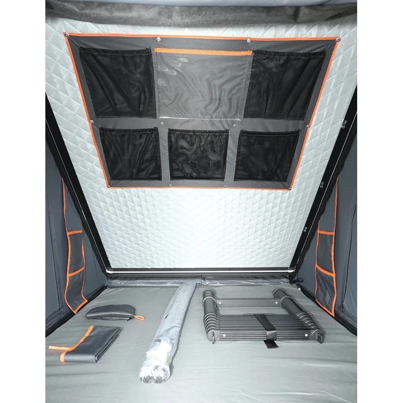 Водонепроницаемая высококачест – обзор и цена Roof Tent Hardshell Aluminum