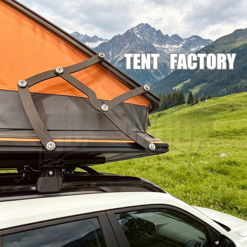 Высококачественная 4-сезонная  – обзор и цена Roof Top Tent Hard Shell 2 Person
