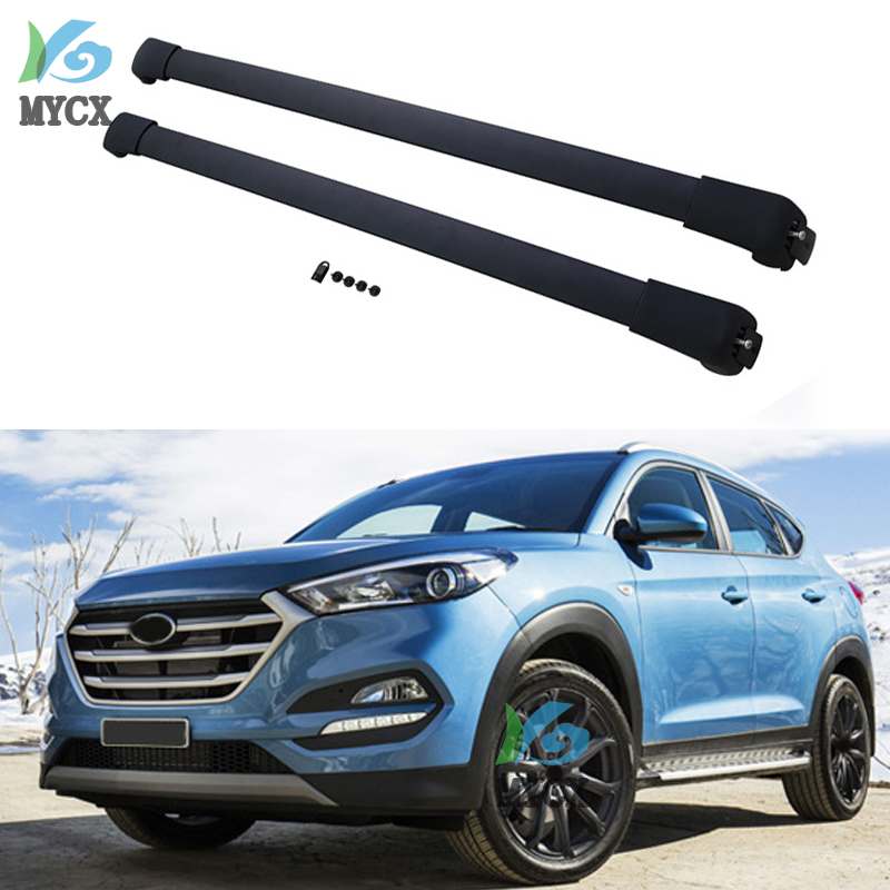 Новинка для Hyundai Tucson 201 – обзор и цена Roof Rack Crossbar Aluminum