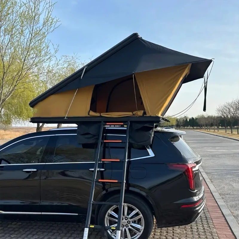 Легкая треугольная жесткая пал – обзор и цена Roof Top Tent Hard Shell 2 Person