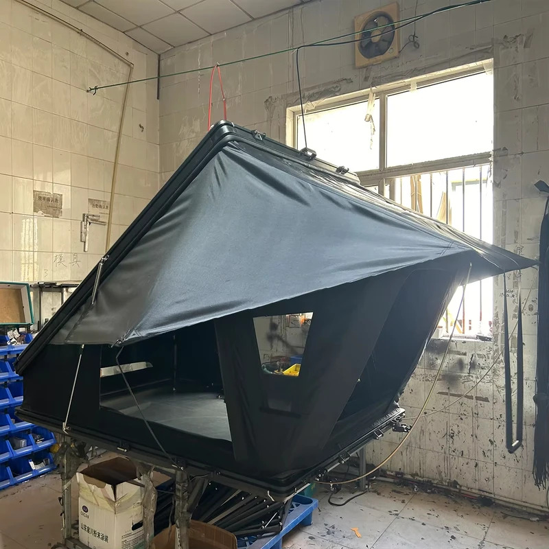 Легкая треугольная жесткая пал – обзор и цена Roof Top Tent Hard Shell 2 Person