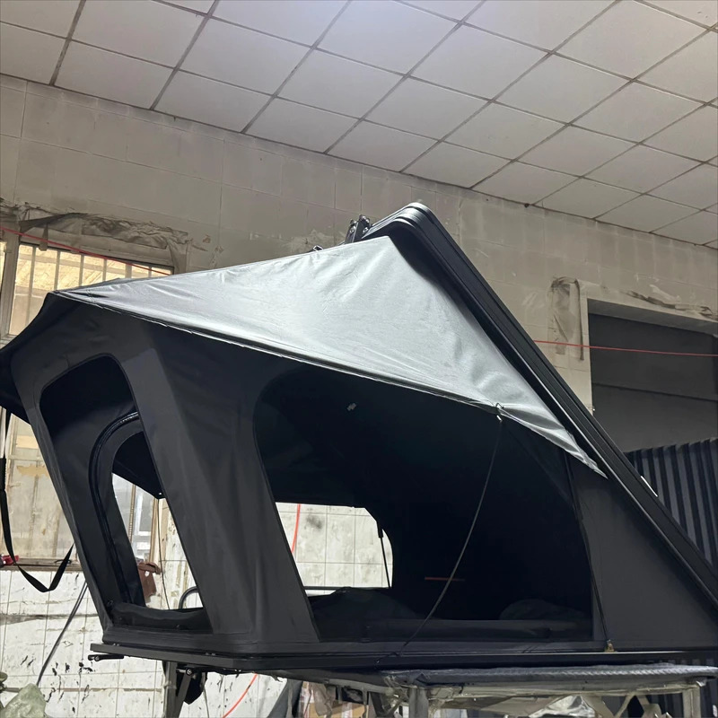 Легкая треугольная жесткая пал – обзор и цена Roof Top Tent Hard Shell 2 Person
