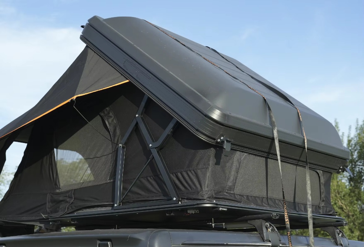 Крышевая палатка-бокс с жестки – обзор и цена Roof Top Tent Ladder Telescopic