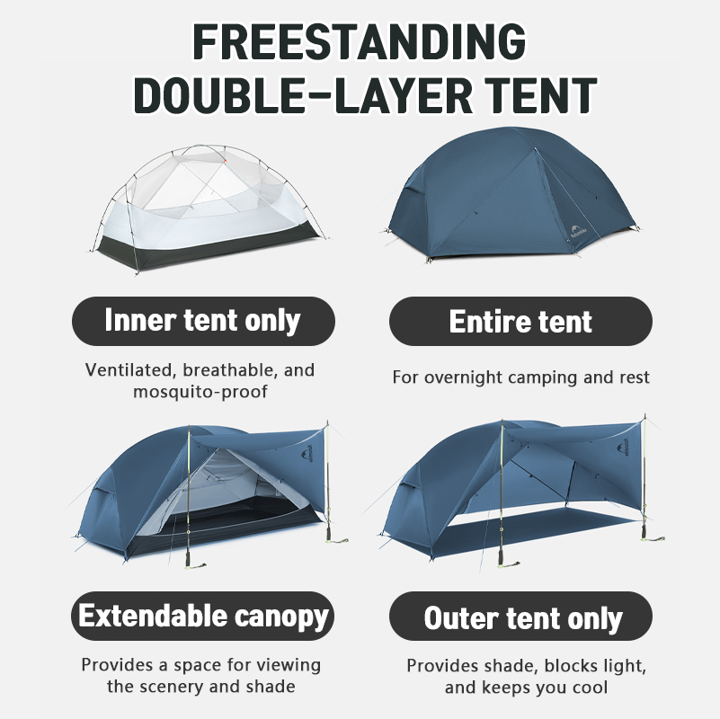 Палатка Naturehike Mongar 2 UL – обзор и цена Roof Top Tent Annex Room